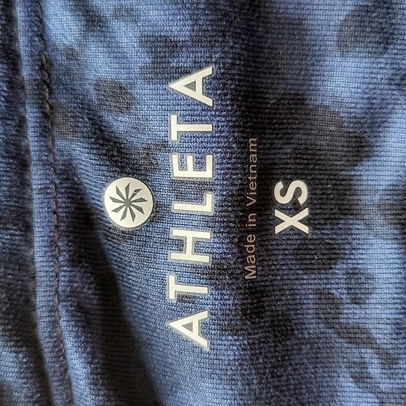 Athleta Blue Dabble Be Free Knicker Capri Leggings Size XS - Picture 13 of 15